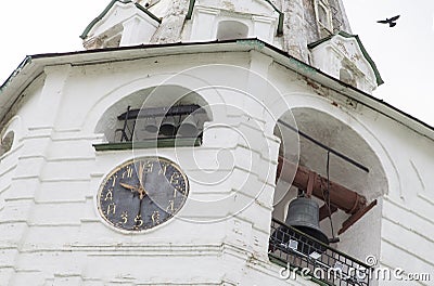 Bell tower in suzdal kremlin,russian federation Editorial Stock Photo