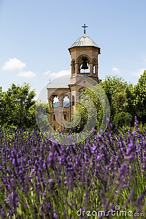 The Tbilisi Holy Trinity Cathedral main Georgian Orthodox Christian cathedral, located in Tbilisi, capital of Georgia Stock Photo