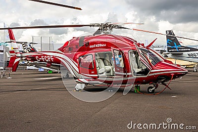 Bell 429 WLG GlobalRanger helicopter Editorial Stock Photo