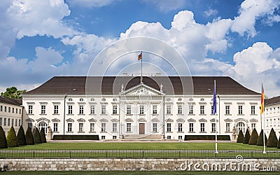 The Bellevue Palace in Berlin Editorial Stock Photo