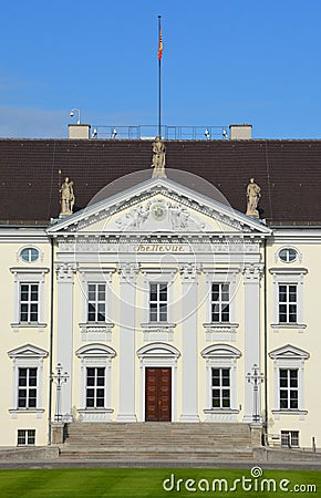 Bellevue Palace German: Schloss Bellevue, Editorial Stock Photo