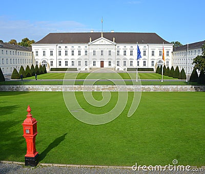 Bellevue Palace German: Schloss Bellevue, Editorial Stock Photo