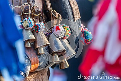 Those bells will chase away the evil spirits Editorial Stock Photo