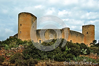 Bellver Castle, Mallorca Stock Photo