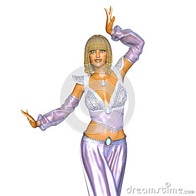 Belly dancer Stock Photo