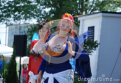 Belly-dancing Faery Stock Photo