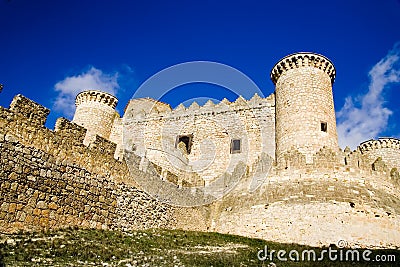 Belmonte Castle Stock Photo