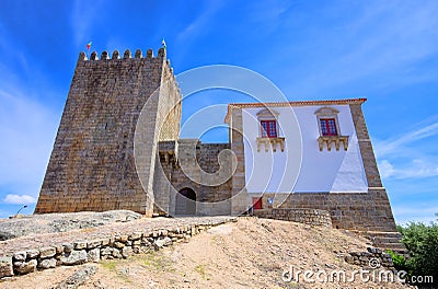 Belmonte castle Stock Photo
