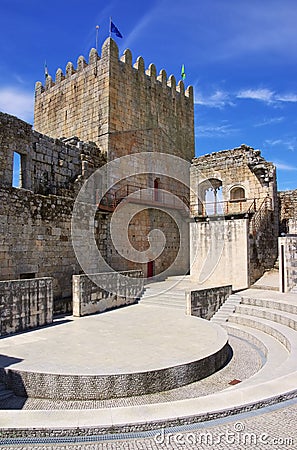 Belmonte castle Stock Photo