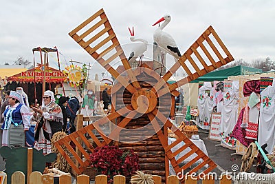 Belorussian traditions Editorial Stock Photo