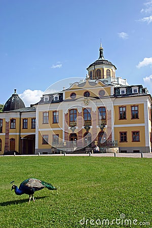 Belvedere Castle Weimar Stock Photo