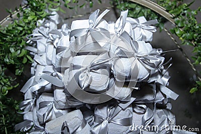 Bem casado various Brazilian candy wedding Stock Photo