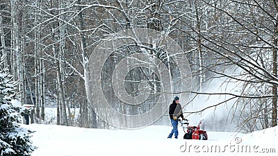 吹雪机idealling 影视素材 视频包括有 吹雪机idealling 影视素材 视频包括有