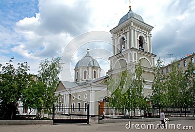 Bender near Tiraspol, Transnistria, Moldova: The Transfiguration Cathedral Editorial Stock Photo
