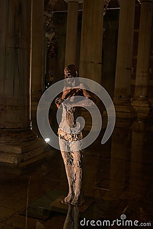 The Enigmatic Beauty of Istanbul's Roman Cisterns, Turkey. Editorial Stock Photo