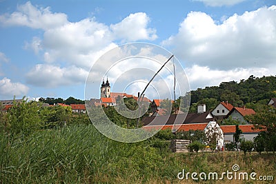 Benedectine abbey, Tihany, Hungary Stock Photo