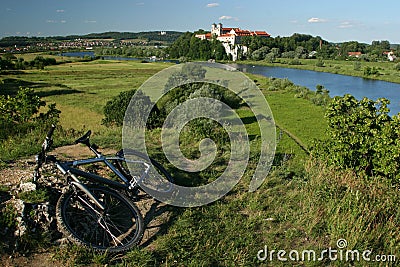 Benedictine Abbey Stock Photo