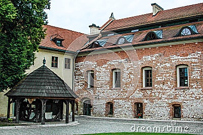 Benedictine Abbey in Tync, Krakow, Poland Stock Photo