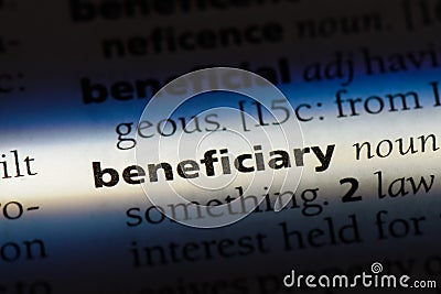 beneficiary Stock Photo