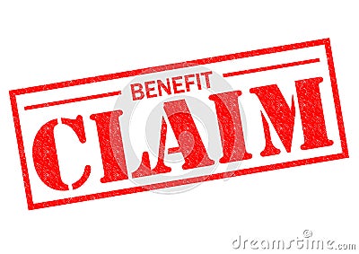 BENEFIT CLAIM Stock Photo