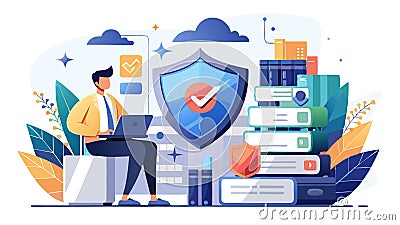Benefit from enhanced data security and protection with our robust database management systems and expert security protocols Stock Photo