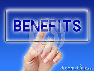 Benefits concept Stock Photo