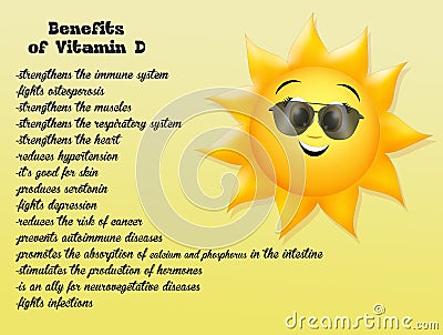The benefits of exposure to the sun for vitamin d Stock Photo