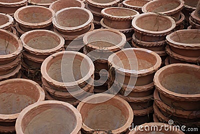 Bengal Pottery. Stock Photo
