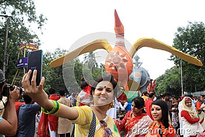 Bengali New Year celebration Editorial Stock Photo