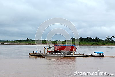 The Beni river Editorial Stock Photo