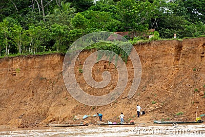 The Beni river Editorial Stock Photo