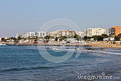 Benicassim beach, Spain Stock Photo