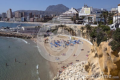 Benidorm - Spain Editorial Stock Photo