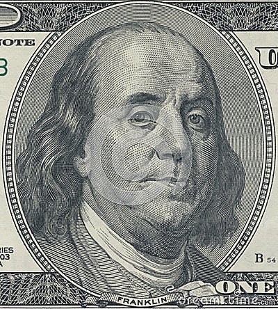 Benjamin Franklin Stock Photo