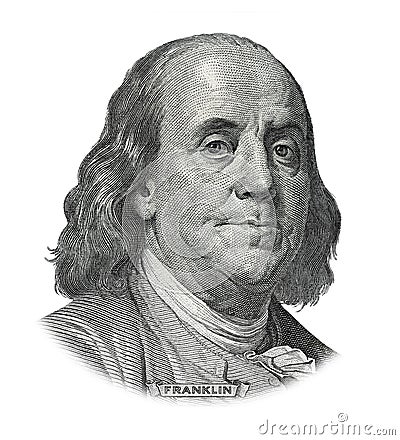 Benjamin Franklin Stock Photo