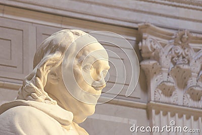 Benjamin Franklin Memorial, Franklin Institute, Philadelphia, Pennsylvania Editorial Stock Photo