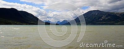 Bennett Lake, Carcross, Yukon, Canada Stock Photo