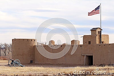 Bent`s Old Fort National Historic Site Stock Photo