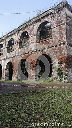 Benteng Pendem semarang Stock Photo