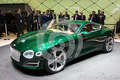 Bentley EXP 10 Speed 6 Concept Editorial Stock Photo