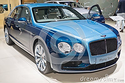 Bentley Flying Spur Editorial Stock Photo