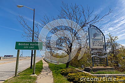 Benton Harbor Editorial Stock Photo