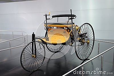 Benz Patent Motor-wagen Editorial Stock Photo