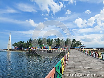 Beras Basah Island has a variety of beauties that have not been exposed to all Stock Photo