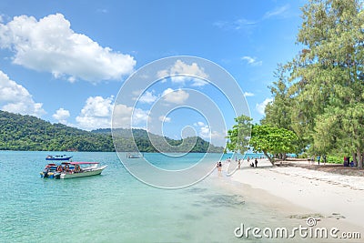 Beras Basah Island, Langkawi, Malaysia Editorial Stock Photo