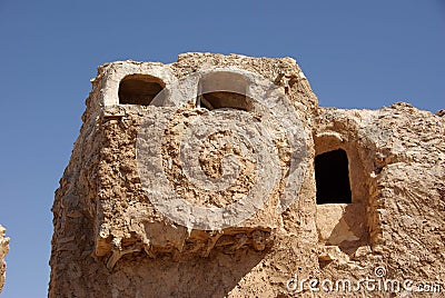 Berber granary, Libya Stock Photo