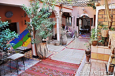 Berber house Stock Photo