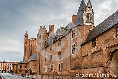 Berbie Palace, Albi, France Stock Photo