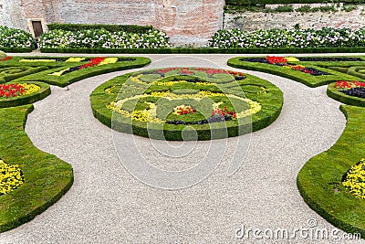 Berbie Palace Gardens in Albi, France Stock Photo