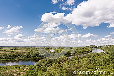 Berezina River Stock Photo